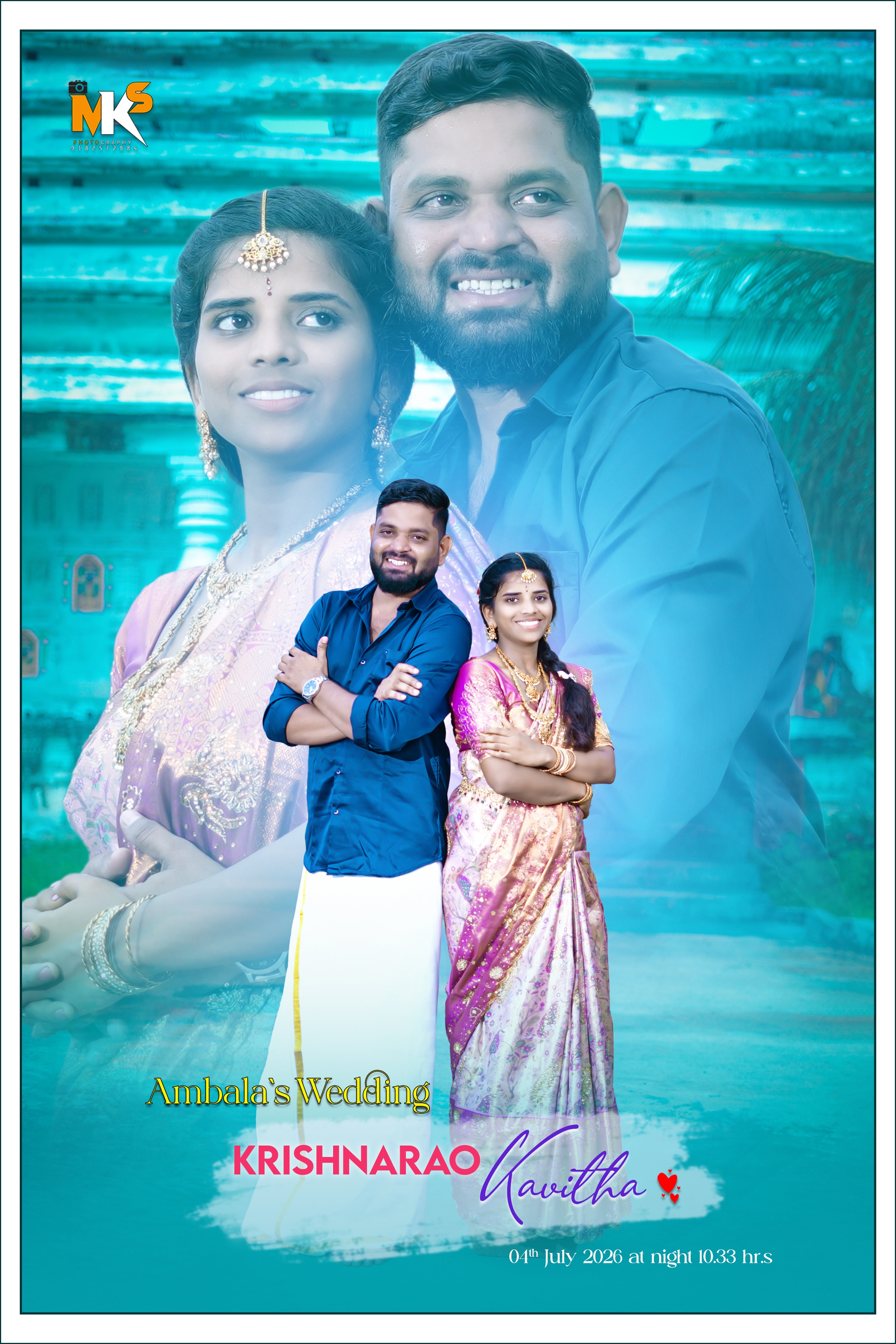 Soulful Couple Portrait - MKS Photography